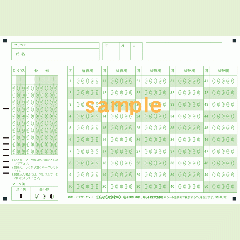 SN-0032　A5マークシート年クラス番号50問5択数字