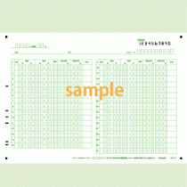 SN-0418　A4ヨコ勤怠管理シート[デジタルマーク]