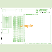 SN-0628　A4横マーク記述混在シート50問5択番号